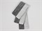 Подвяз трикотажный, цв. черно-серый с люрексом, 7,5-120см - фото 23480