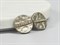Пуговица металл "Стразы на серебре", цв.серебро, 18мм - фото 23529