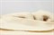 Трикотаж LAMB на флисе, цв. экрю - фото 24221