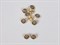 Пуговица металл "Герб", цв.золото с черным, 15мм - фото 24701