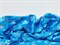 Мех-велюр варак, "Снежинки", цв. яркий голубой - фото 25095