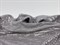 Пайетки на трикотажной основе, цв. серебро на сером фоне - фото 25163