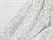 Пайетки на трикотажной основе, цв. серебро на белом фоне - фото 25166