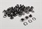 Люверсы нержавеющие 5мм (темный никель), 50шт - фото 25503