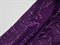 Пайетки на трикотажной основе, цв. фиолет - фото 25636