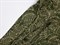 Штапель принт, "Листья", цв. темно-зеленый - фото 26067