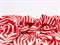 Штапель принт, "Зебра", цв. красный+белый - фото 26083