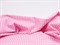 Хлопок рубашечный, принт "Клетка", цв. розовый+белый - фото 26447