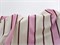 Трикотаж фактурный "JUMBO STRIPE", цв. молочный + розовый 10014231 - фото 30763